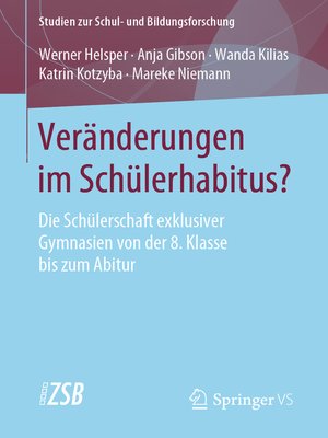 cover image of Veränderungen im Schülerhabitus?